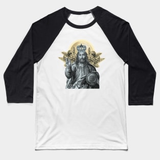 King Jesus Christ the Sovereign of the World Baseball T-Shirt